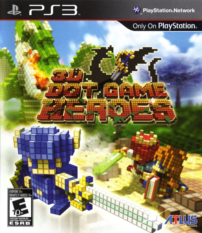 3D Dot Game Heroes box art for Playstation 3